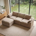 108" Cloud Sectional Couches for Living Room, Oversized Boneless Modular L by Unknown