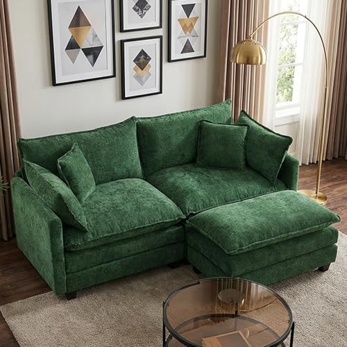 78" Modular Sectional Sofa, L Shaped Cloud Couch by Unknown