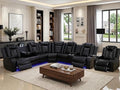 Leather Power Reclining Sectional Sofa Set, Sectional Couch by PonlivingFurniture