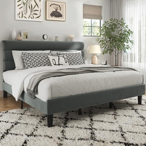 Fluest King Size Bed Frame, Platform Bed Frame - Image 3