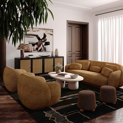 Tov Furniture Jaine Upholstered Stool - Image 2