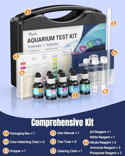 Pawfly 5 in 1 Aquarium Water Master Test Kit - Image 3