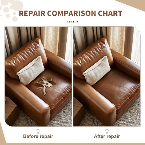 TIANLDD Leather Repair Tape, 16 x 80 Inches Self Adhesive Leather Repair - Image 5