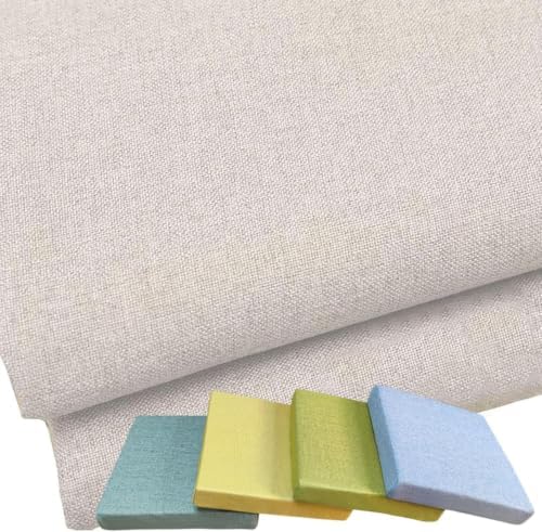 Bench Cushion Cover, Fine Linen Replacement Slipcover by Unknown