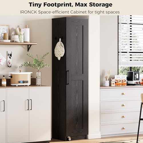 IRONCK Narrow Kitchen Pantry Cabinet, Slim - Image 4