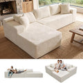 Boneless Couch Modular Sectional Sofa Cloud Couch by Cloud-LikeComfortYouCanFee