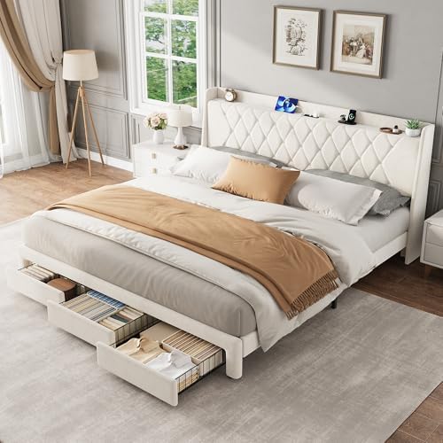 Garvee King Size Bed Frame - Image 3
