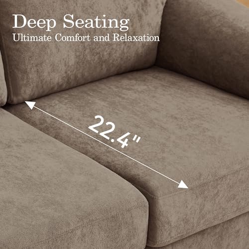 Boneless Couch Sets, Modern Loveseat Sofa - Image 4