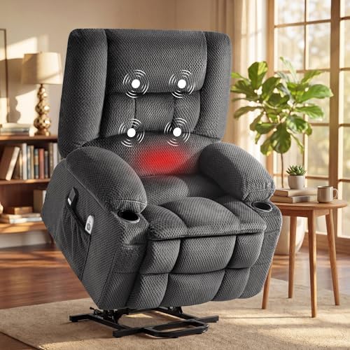 Power Lift Recliner Chair for Elderly, Electric Reclining Lift Chair by Unknown