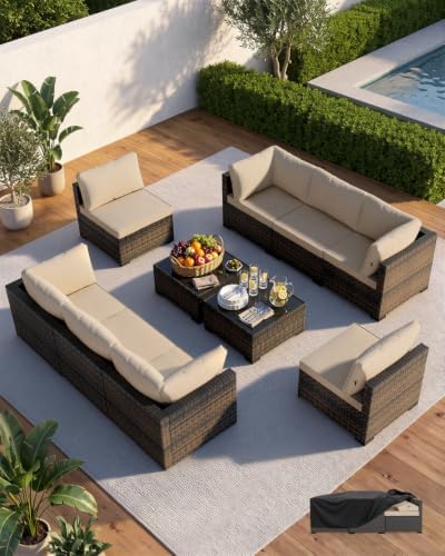 WWR Patio Furniture Set 10 Piece by Unknown