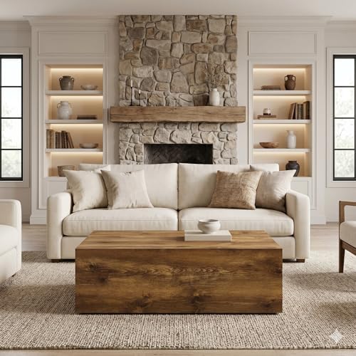 Modern Faux Marble Coffee Table - Image 3