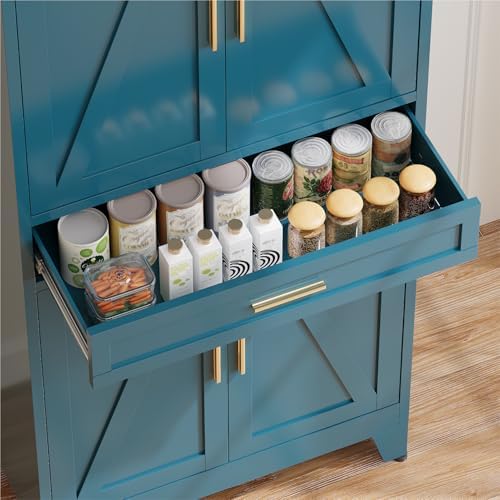 COFaR 71'' Tall Metal Pantry Cabinet - Image 5