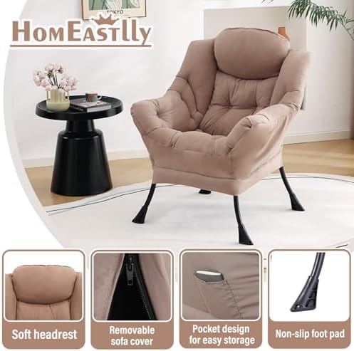 Lazy Chair, Comfy Reading Accent Chair - Image 6