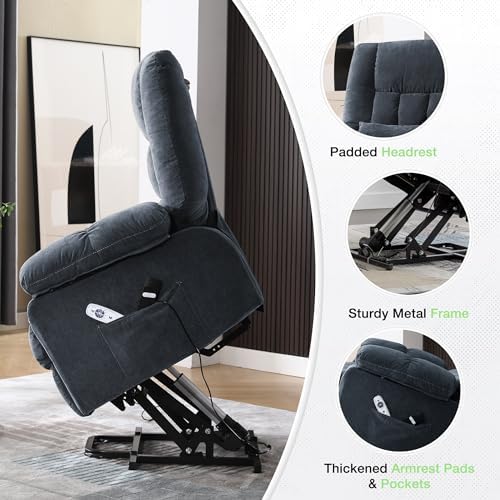 BOSMILLER Power Lift Recliner Chair - Image 6