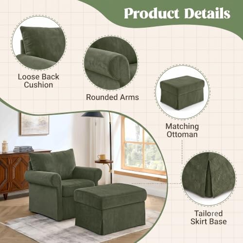 35.82" Oversized Accent Chair - Image 6