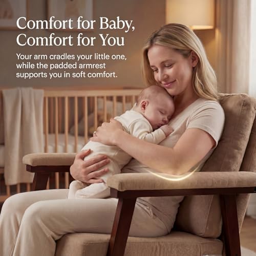 Nursery Rocking Chair for Adults and Small Spaces - Image 4