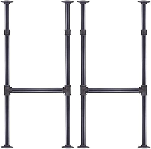 38'' x 14'' Industrial Pipe Table Leg by NIUBIDINDUSTRIALFURNITUR