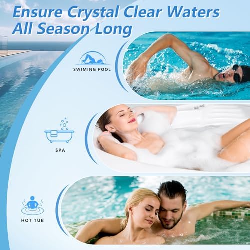 2026 New Pool Test Strips - 9 in 1 Pool Salt Test Strips 150 Counts - Image 5