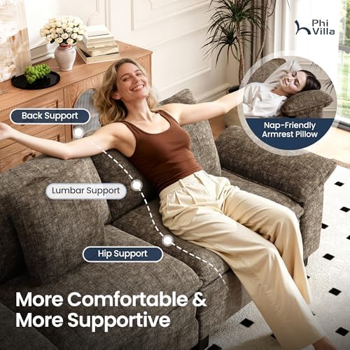 PHI VILLA Modular Sectional Sofa Set - Image 7
