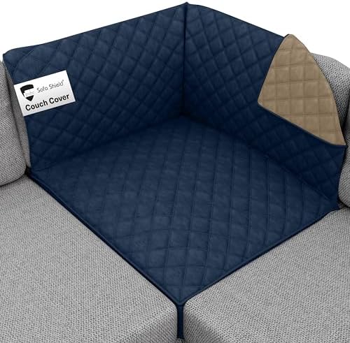 Sofa Shield® Couch Sectional Corner Slip Cover by SofaShield
