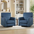 CANMOV Swivel Recliner Chair Set of 2, Push Back Recliner Chair, 360° Swivel by CANMOV