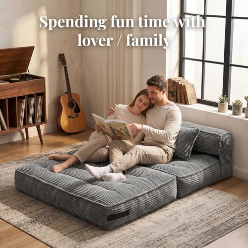 Folding Sofa Bed, Convertible Sleeper Chair - Image 6