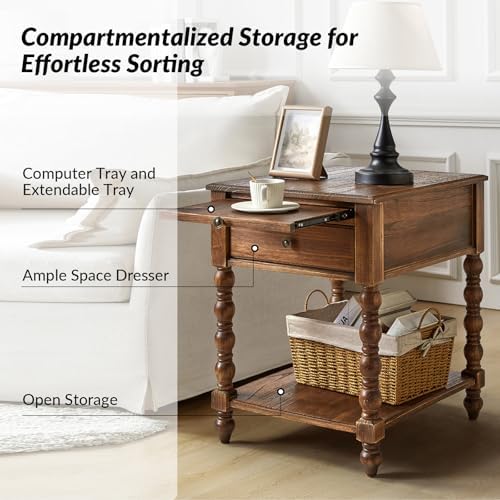HULALA HOME Spindle End Table - Image 6