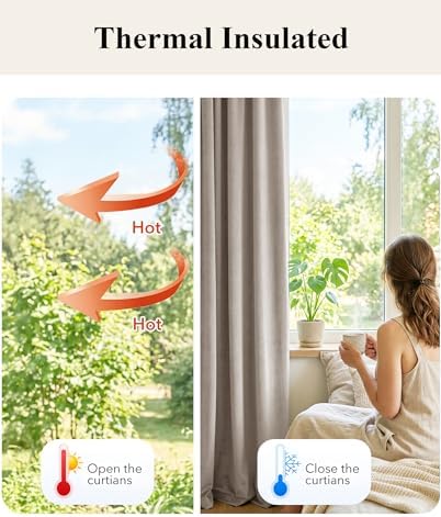 StangH Camel Beige Velvet Curtains Extra - Image 6