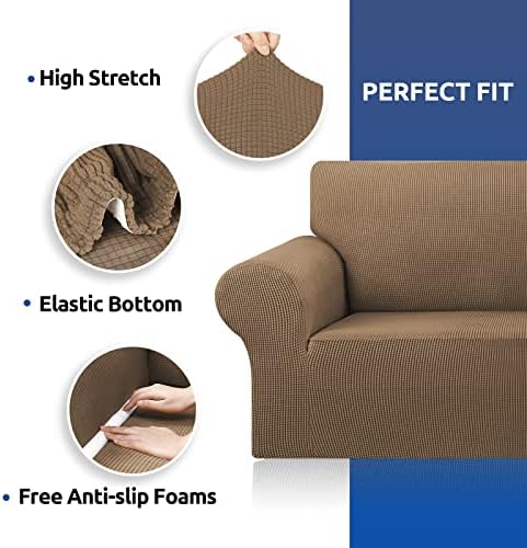 KEKUOU Stretch Chair Sofa Slipcover, Single Couch Cover - Image 4