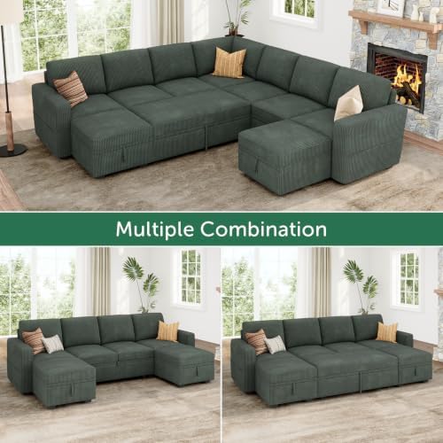 HONBAY Modular Sectional Sleeper Sofa - Image 6
