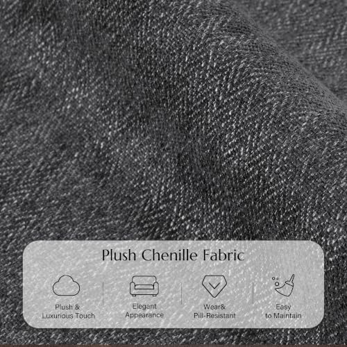 Traditional Chenille Couch Sofas - Image 7