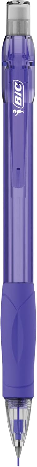 BIC Velocity Colored Lead Mechanical Pencils, Assorted Colors, 6-Pack, Colored Pencils for Classrooms and School Supplies