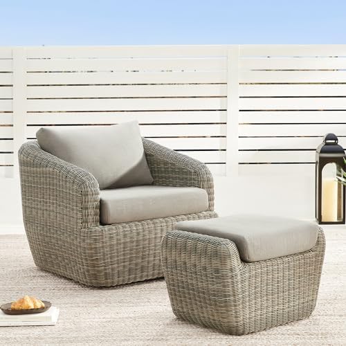 CHITA 6-Pieces Outdoor Wicker Furniture Set, Patio Conversation Set - Image 5