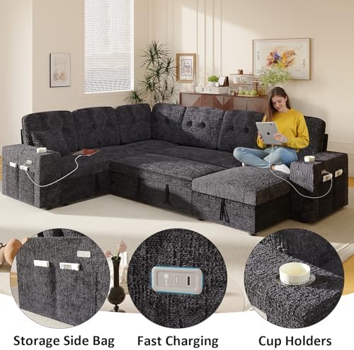 Modular Sectional Sleeper Sofa - Image 4