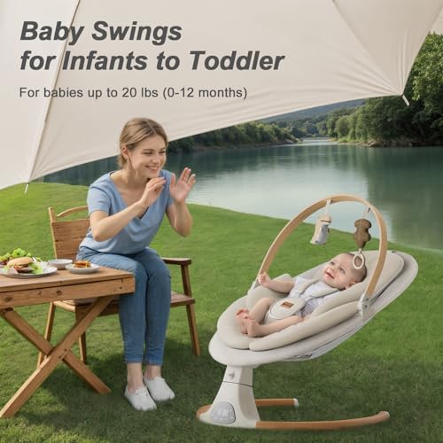 Monamii Baby Swings for Infants - Image 2