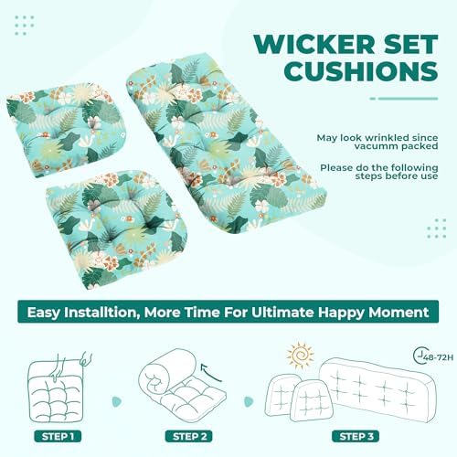 DANGHOOGY Wicker Chair Cushions - Image 6