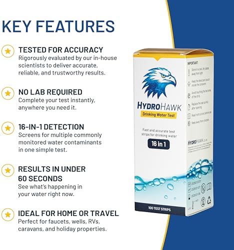 16-in-1 Drinking Water Test Strips – Water Testing Kit - Image 5