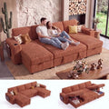 WEUP 108" Modular Sectional Sleeper Sofa by Unknown