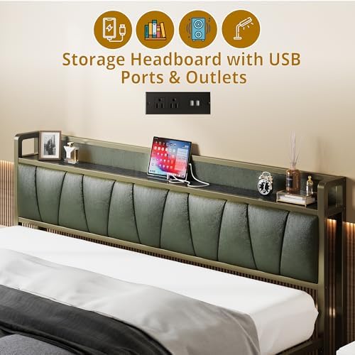 LIKIMIO California King Bed Frame - Image 4