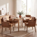 Upholstered Tufted Dining Chairs by DMFurniture