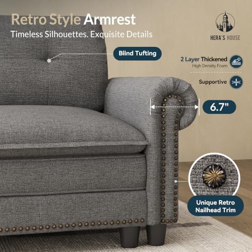 HERA'S HOUSE Modular Sectional Sofa and Chair Set - Image 5