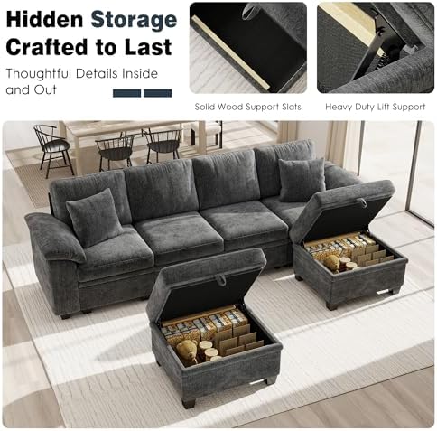Ihanherry 108" Modular Sectional Sofa - Image 6