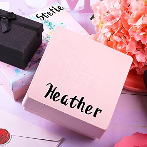 Outus 576 Pieces 8 Sheets Letters Stickers Self Adhesive Vinyl Letter Alphabet Number Stickers Mailbox Numbers Sticker, Decals for Classroom Decor, Sign, Door(Black,1.5 Inch)