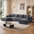 Boneless Couch U-Shaped Sectional Sofa by HouseMila