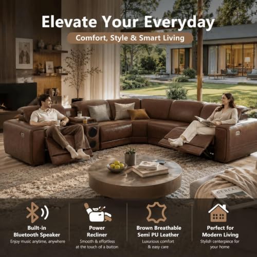 Power Recliner Sectional Sofa - Image 3