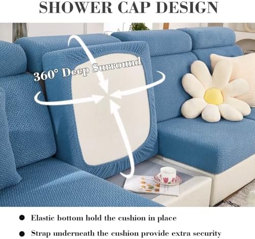 Sofa Covers Couch Covers for Sofa Pet Friendly Couch Cushion Covers Universal - Image 4
