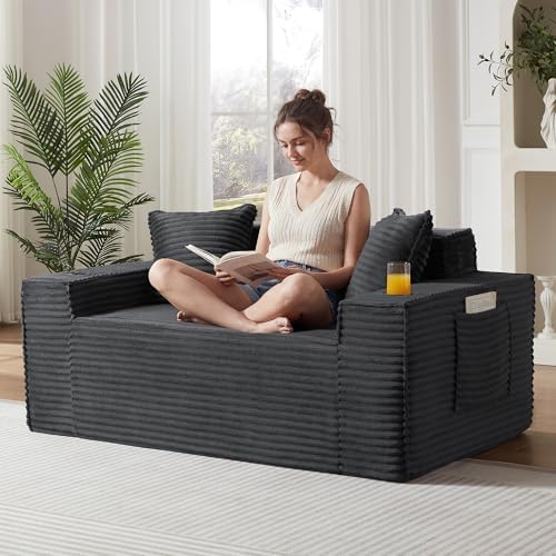 61 Boneless Sofa Couch Loveseat by Easilive