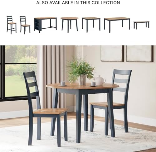 Signature Design by Ashley Gesthaven Ladder Back Dining Chairs - Image 6