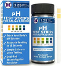 pH Test Strips for Testing Alkaline and Acid Levels in The Body. Track & by JustFitter