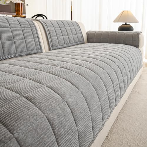 Couch Covers for Sectional Sofa, L Shaped Modular Couch Cover by PJLZJFBY